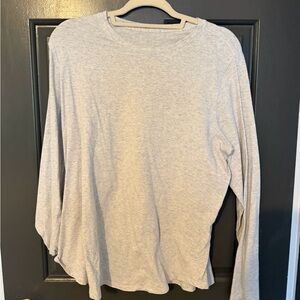 Light grey lululemon love long sleeve tee